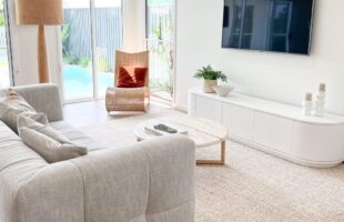declutter your home bright white living room