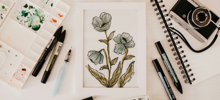 craft supplies and paints. How to delclutter your craft supplies. organisedchic.com.au